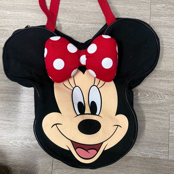 Disneyland Resort Handbags - Minnie Mouse Big Face Canvas Tote